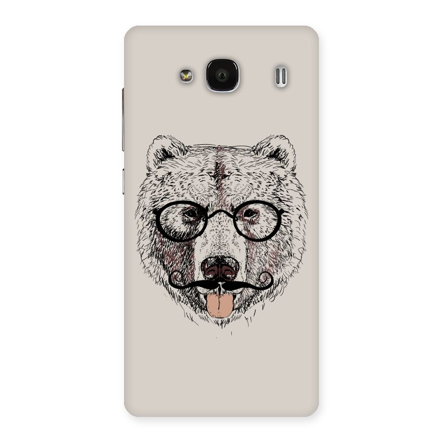Studious Bear Back Case for Redmi 2 Prime
