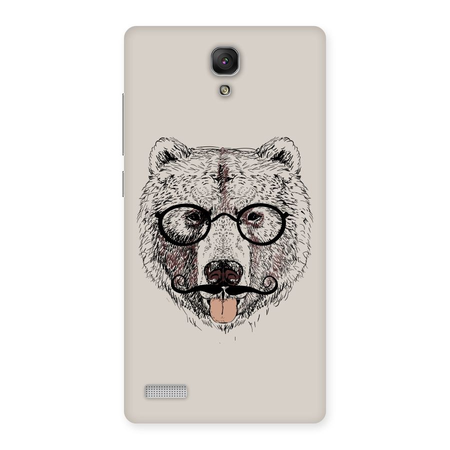 Studious Bear Back Case for Redmi Note