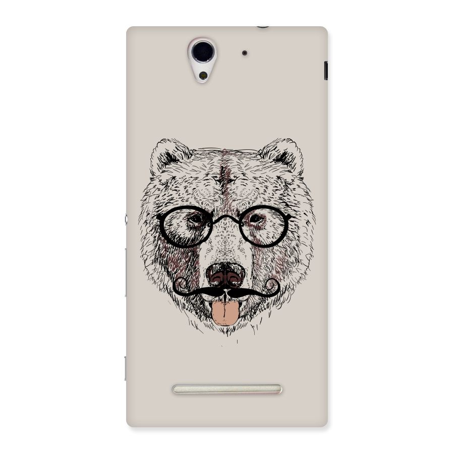 Studious Bear Back Case for Sony Xperia C3