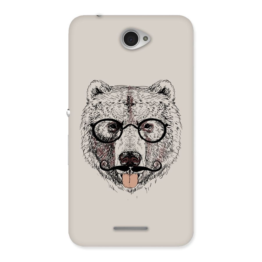 Studious Bear Back Case for Sony Xperia E4