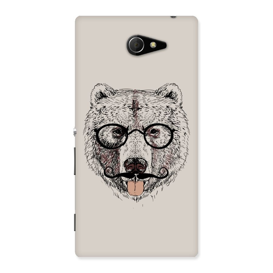 Studious Bear Back Case for Sony Xperia M2