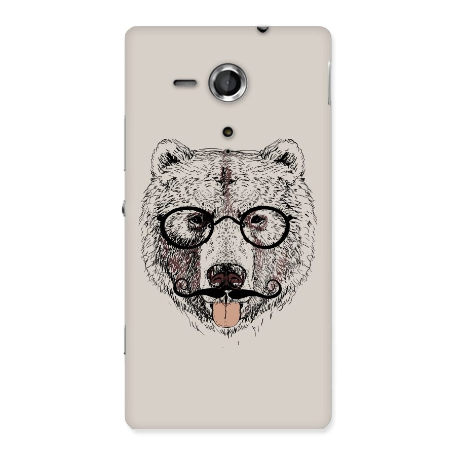 Studious Bear Back Case for Sony Xperia SP