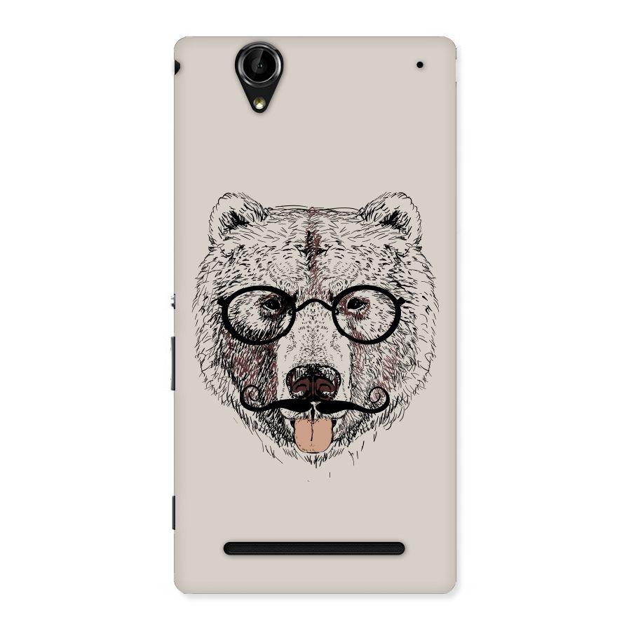 Studious Bear Back Case for Sony Xperia T2