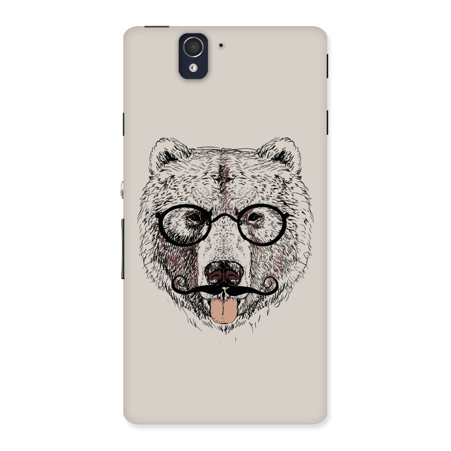 Studious Bear Back Case for Sony Xperia Z