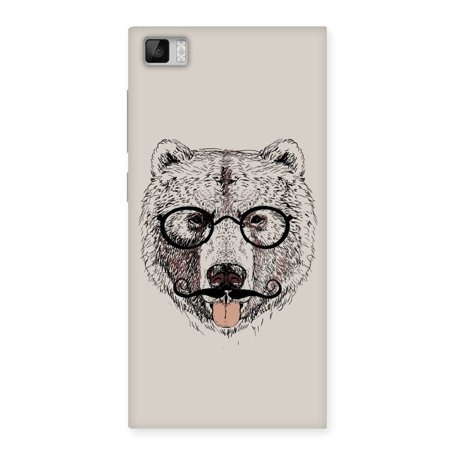 Studious Bear Back Case for Xiaomi Mi3