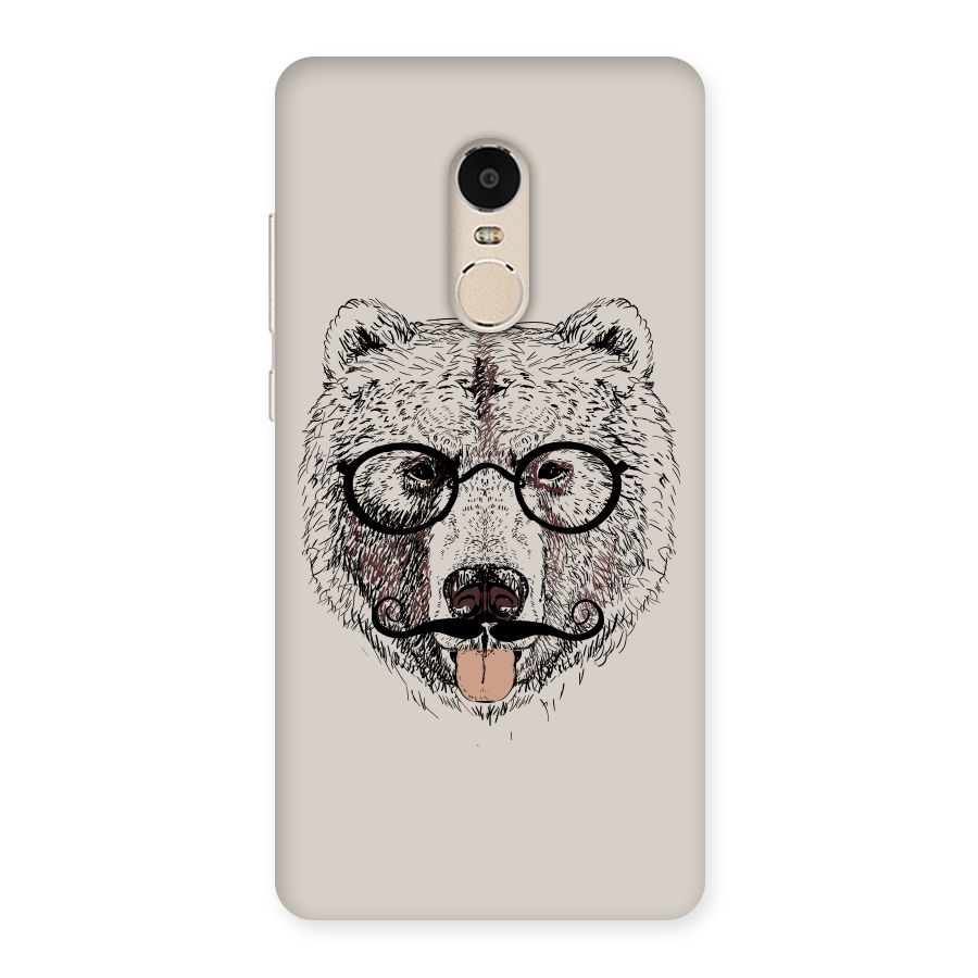Studious Bear Back Case for Xiaomi Redmi Note 4