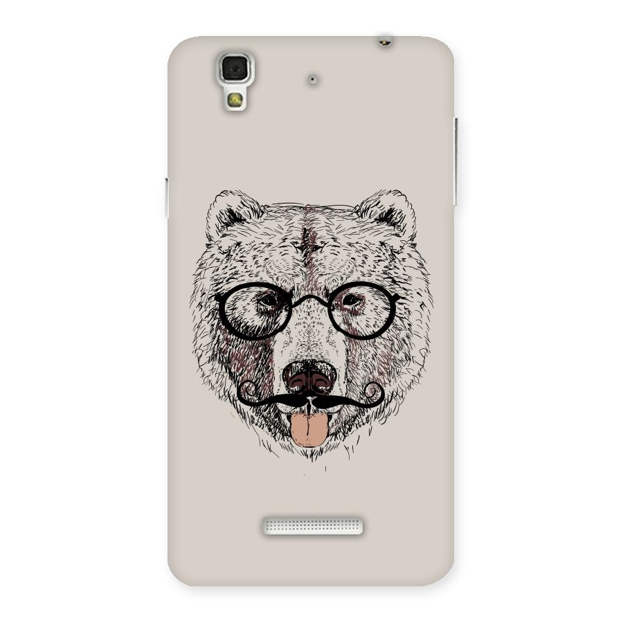 Studious Bear Back Case for Yu Yureka