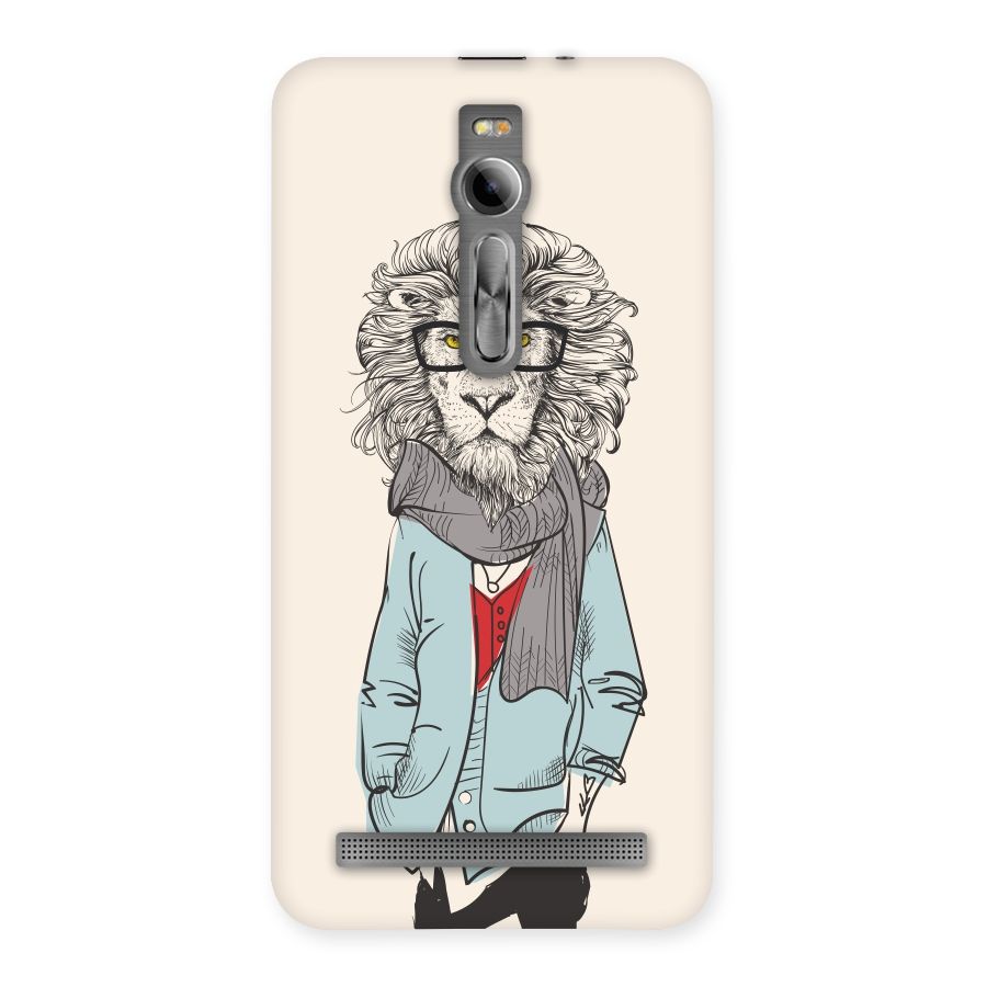 Stylish Lion Back Case for Asus Zenfone 2