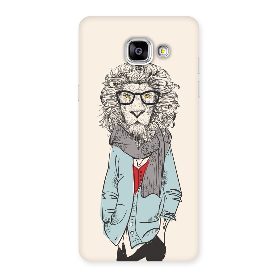 Stylish Lion Back Case for Galaxy A5 2016