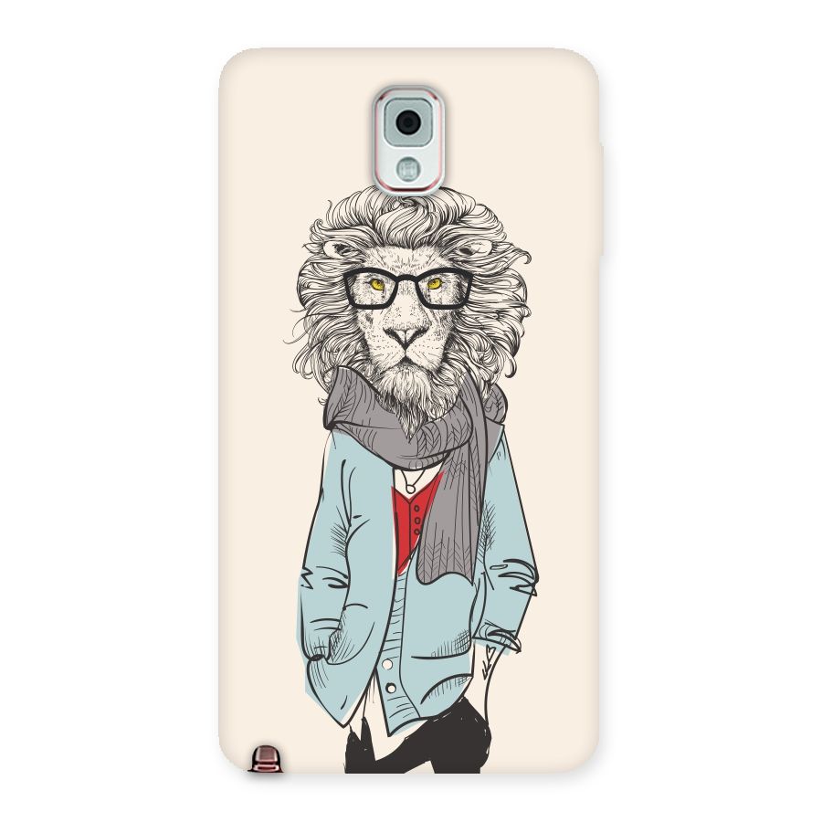 Stylish Lion Back Case for Galaxy Note 3
