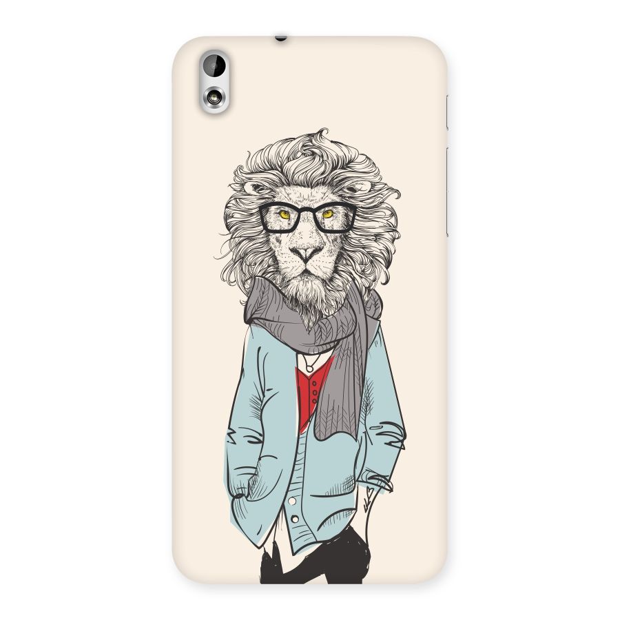 Stylish Lion Back Case for HTC Desire 816g