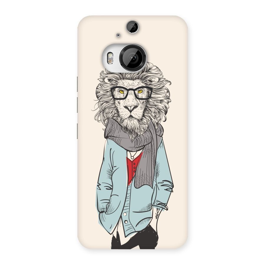 Stylish Lion Back Case for HTC One M9 Plus