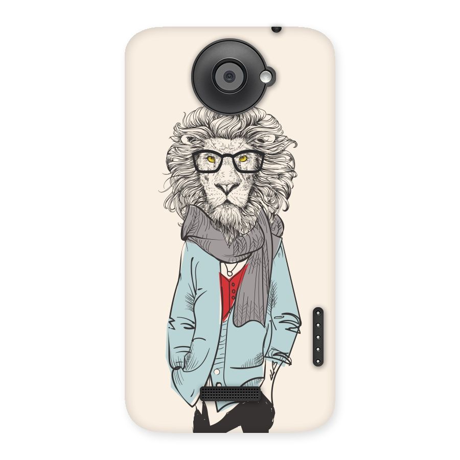 Stylish Lion Back Case for HTC One X