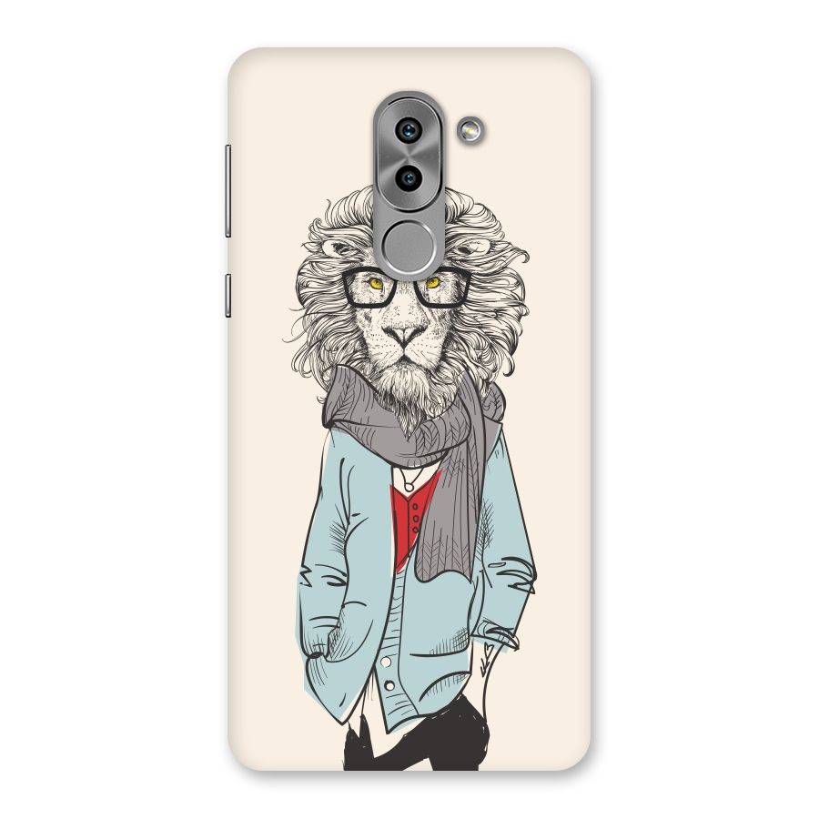 Stylish Lion Back Case for Honor 6X