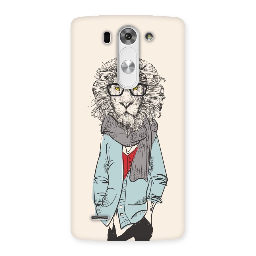 Stylish Lion Back Case for LG G3 Mini