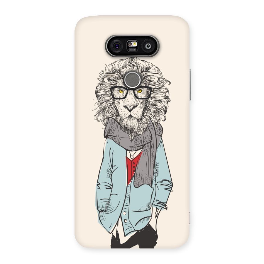 Stylish Lion Back Case for LG G5