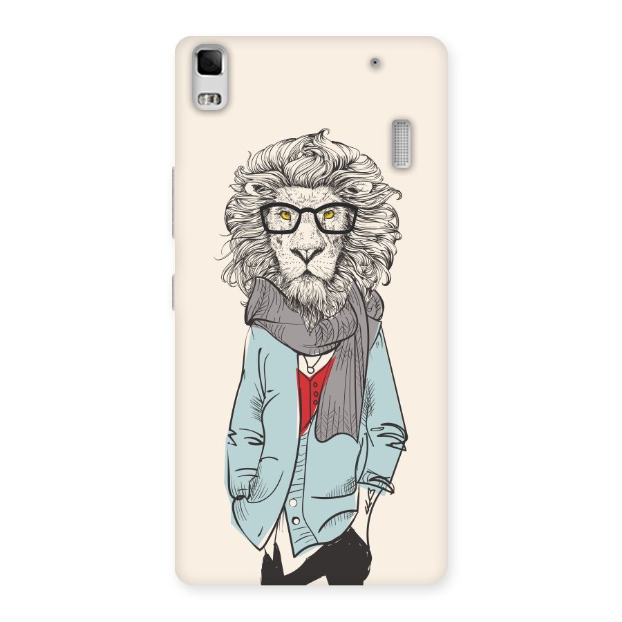 Stylish Lion Back Case for Lenovo K3 Note