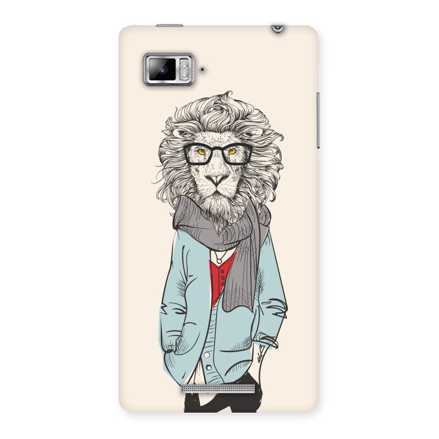 Stylish Lion Back Case for Lenovo Vibe Z K910