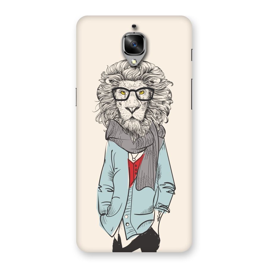 Stylish Lion Back Case for OnePlus 3