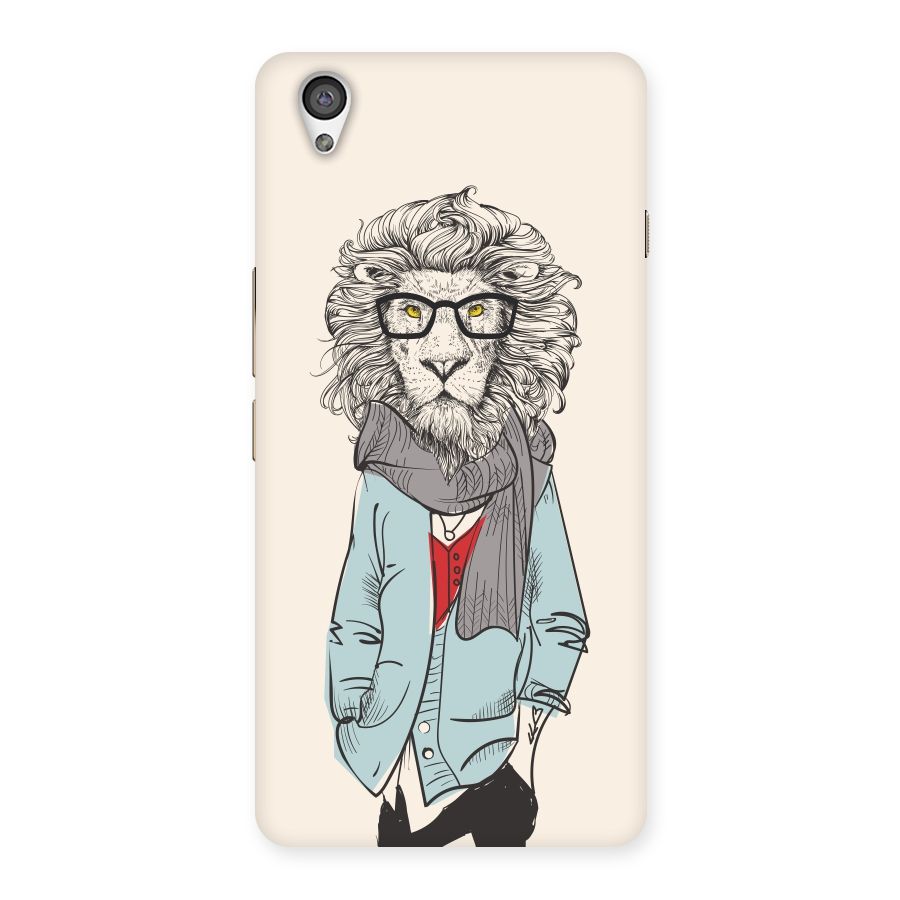 Stylish Lion Back Case for OnePlus X