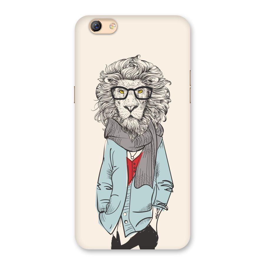 Stylish Lion Back Case for Oppo F3 Plus