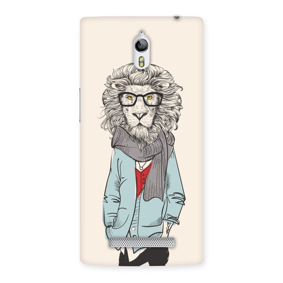 Stylish Lion Back Case for Oppo Find 7