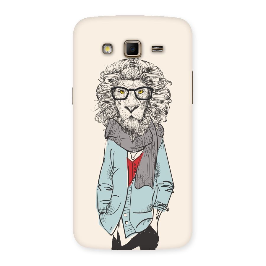Stylish Lion Back Case for Samsung Galaxy Grand 2