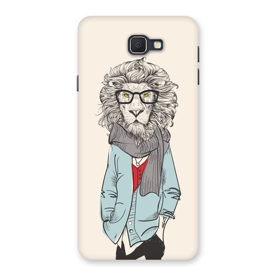 Stylish Lion Back Case for Samsung Galaxy J7 Prime