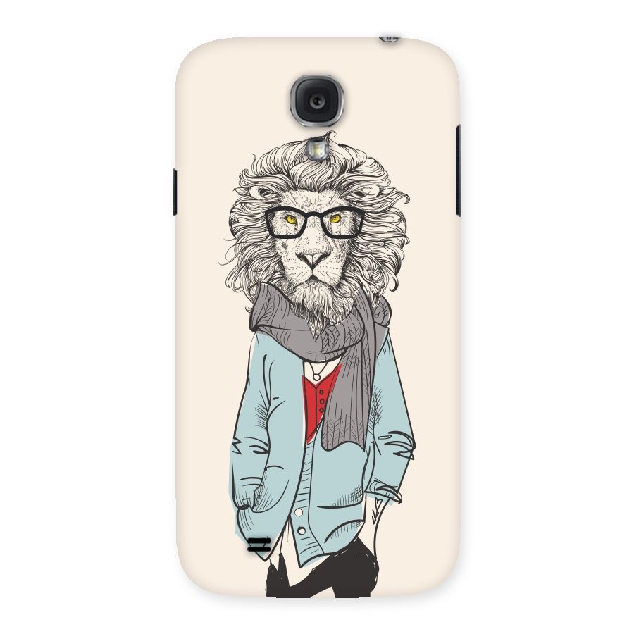 Stylish Lion Back Case for Samsung Galaxy S4