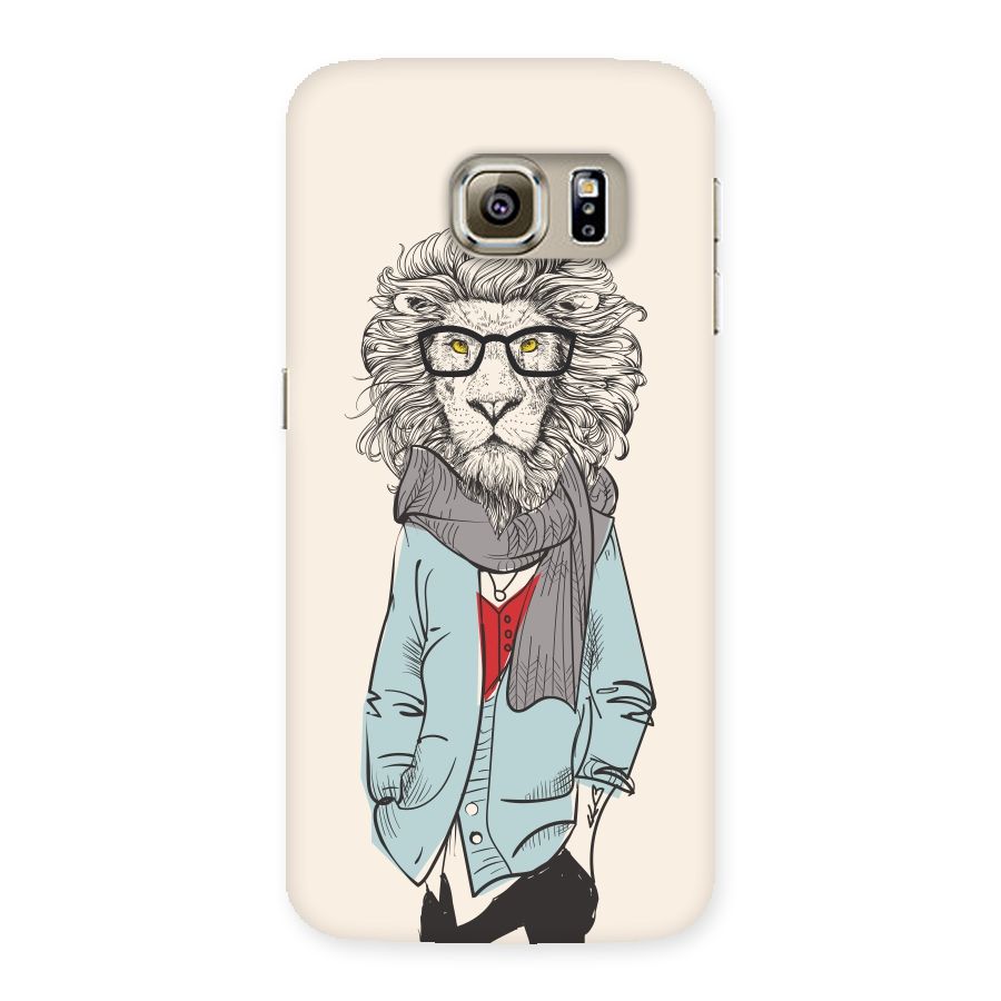 Stylish Lion Back Case for Samsung Galaxy S6 Edge