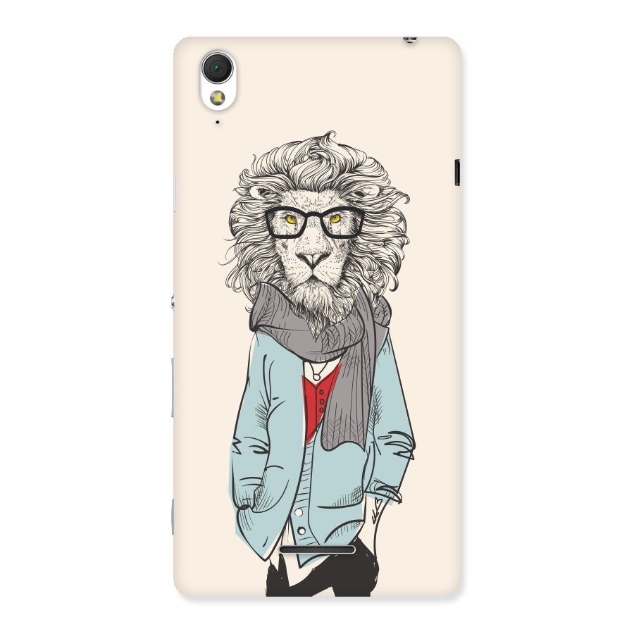 Stylish Lion Back Case for Sony Xperia T3