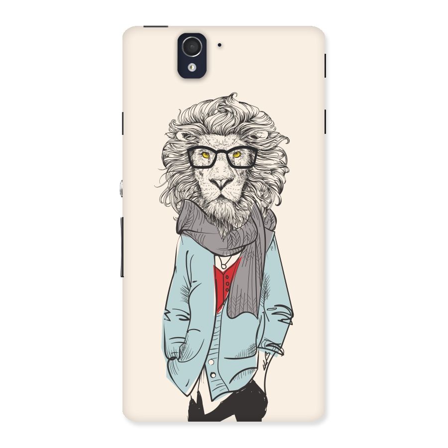 Stylish Lion Back Case for Sony Xperia Z