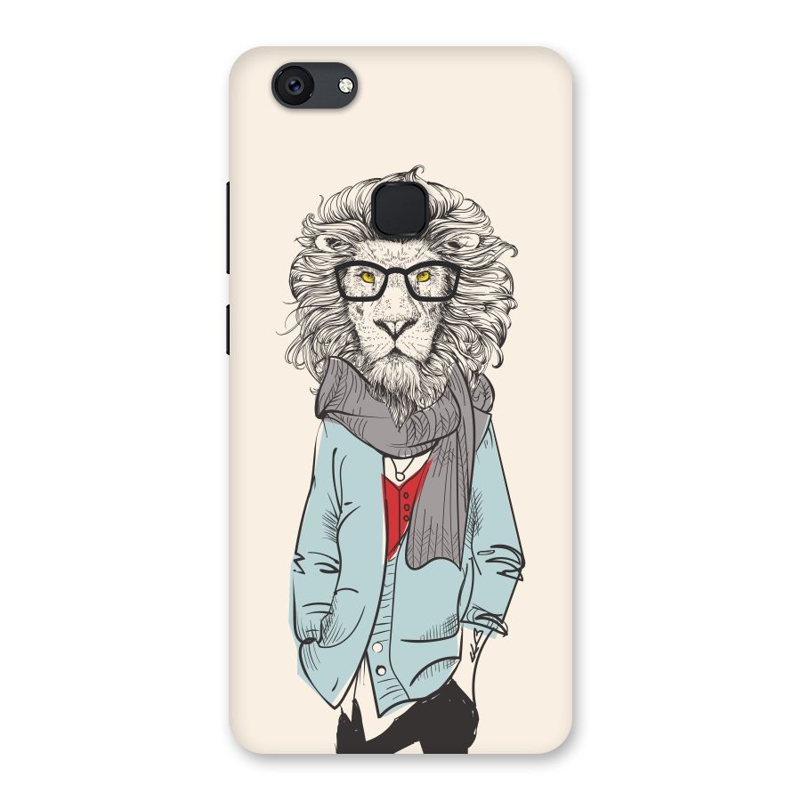Stylish Lion Back Case for Vivo V7 Plus