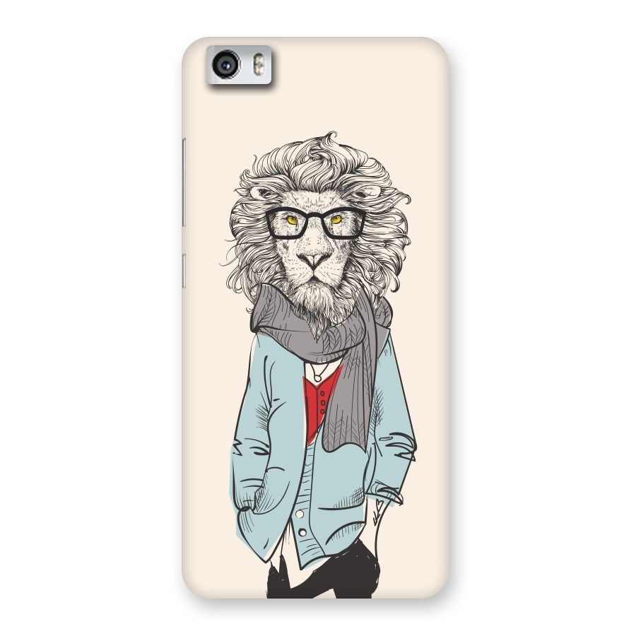 Stylish Lion Back Case for Xiaomi Redmi Mi5