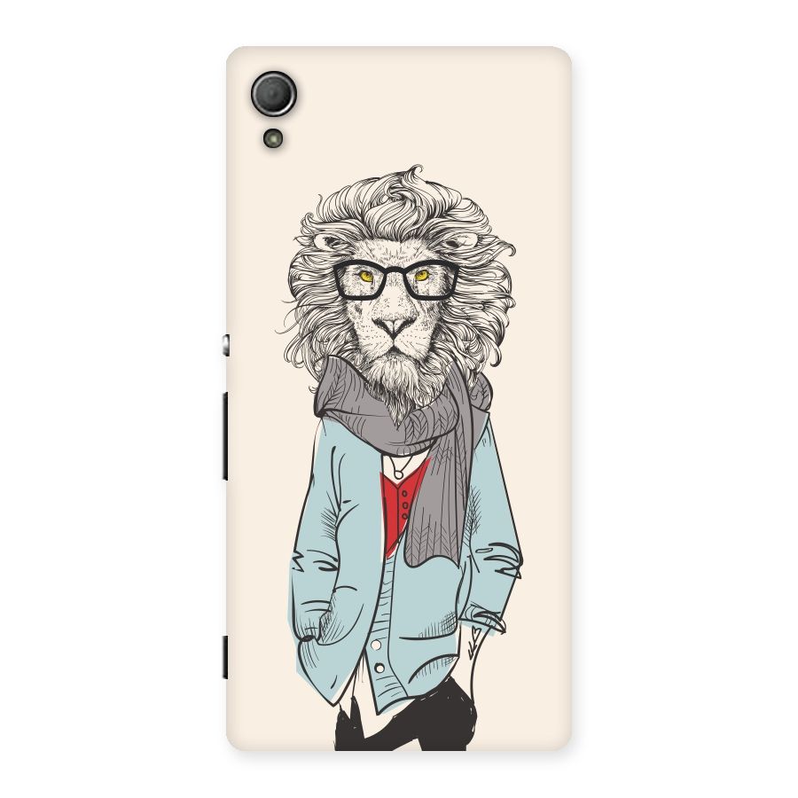 Stylish Lion Back Case for Xperia Z3 Plus