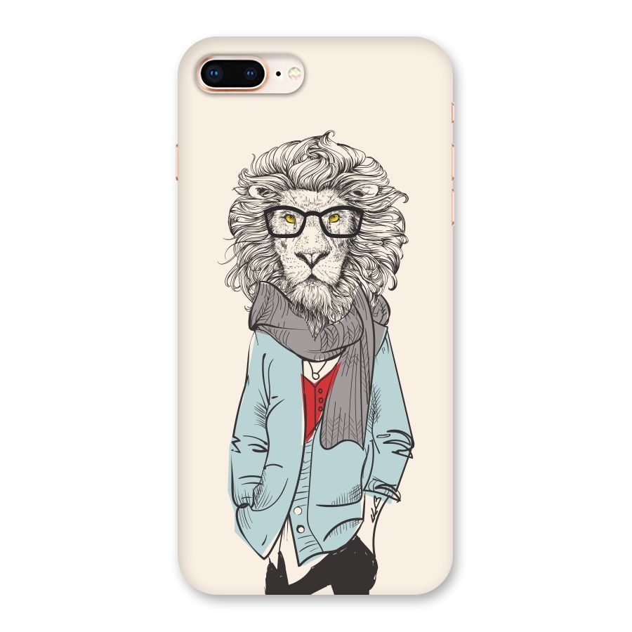 Stylish Lion Back Case for iPhone 8 Plus