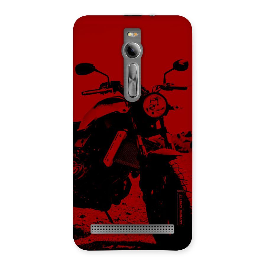 Stylish Ride Red Back Case for Asus Zenfone 2