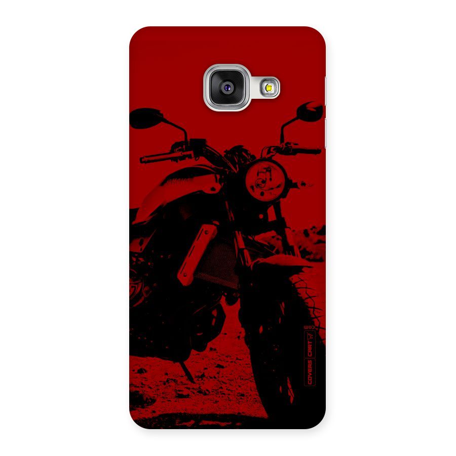 Stylish Ride Red Back Case for Galaxy A3 2016