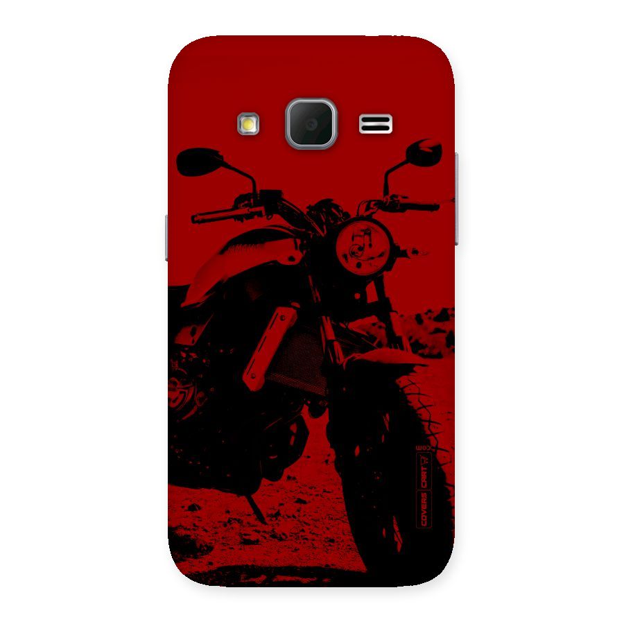 Stylish Ride Red Back Case for Galaxy Core Prime