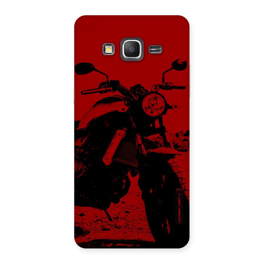 Stylish Ride Red Back Case for Galaxy Grand Prime