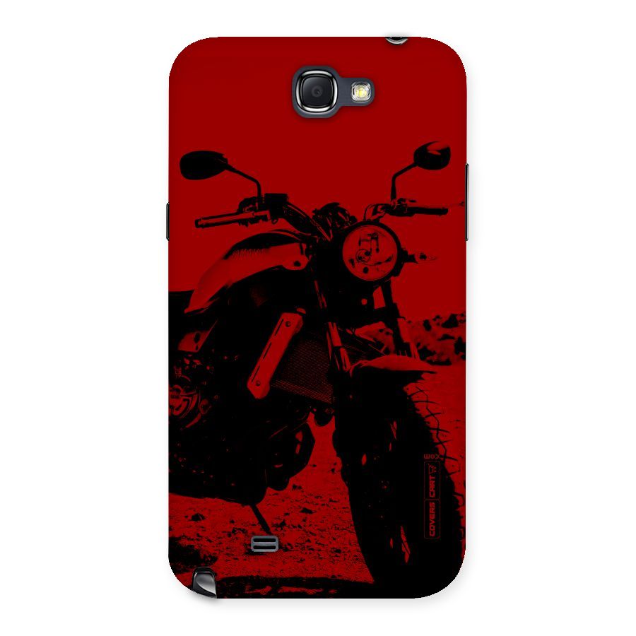 Stylish Ride Red Back Case for Galaxy Note 2