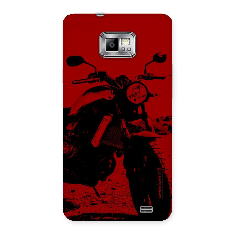 Stylish Ride Red Back Case for Galaxy S2