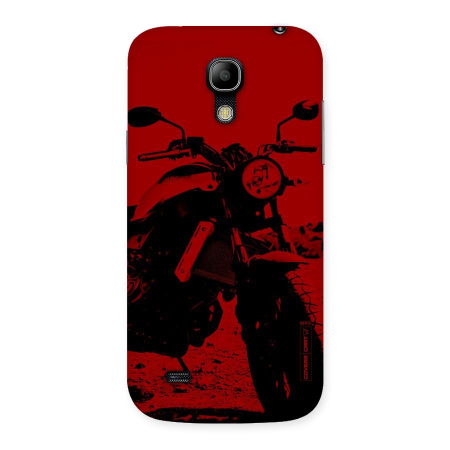 Stylish Ride Red Back Case for Galaxy S4 Mini