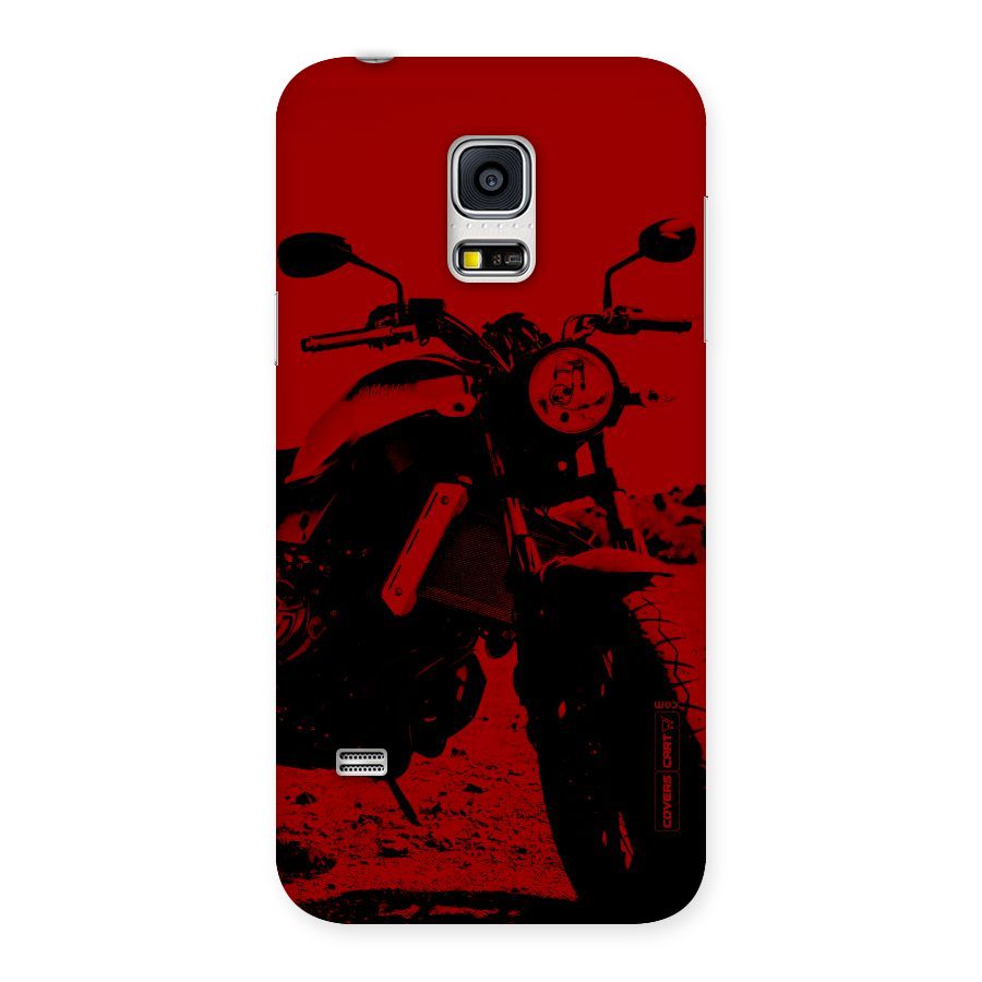 Stylish Ride Red Back Case for Galaxy S5 Mini