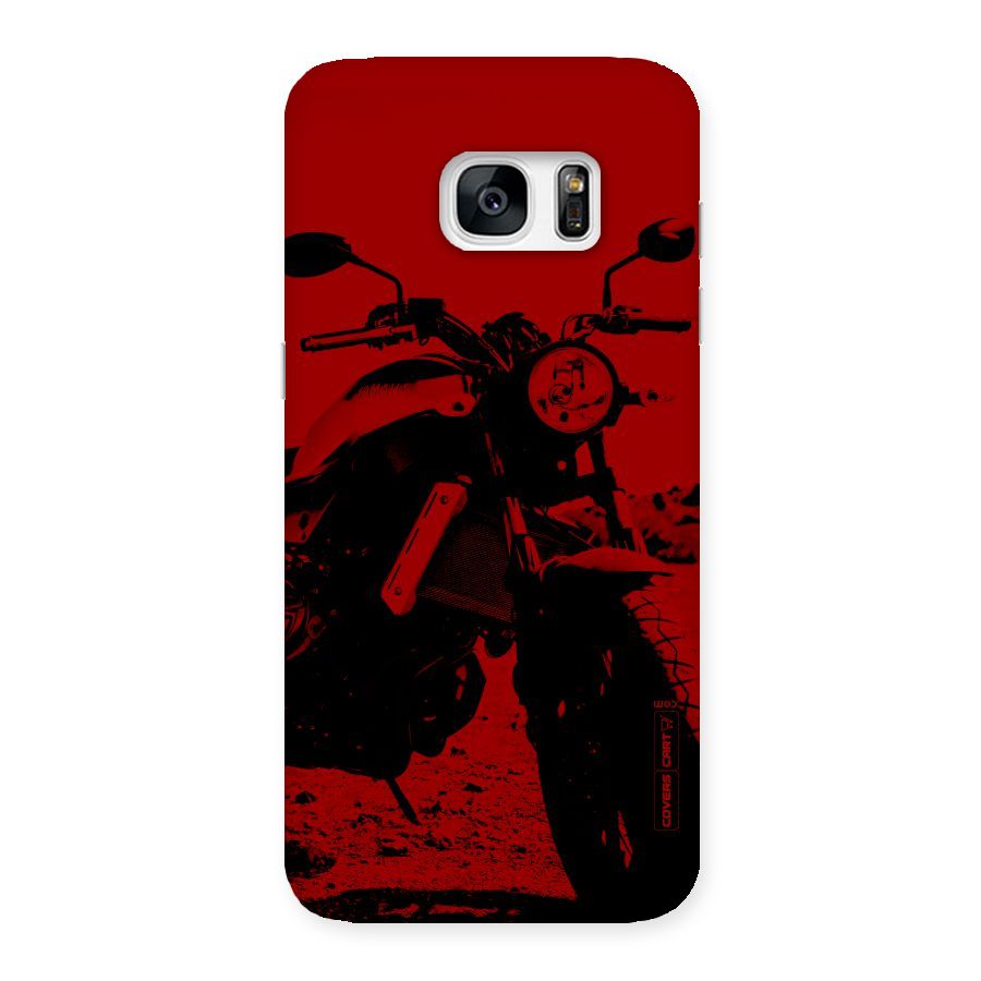 Stylish Ride Red Back Case for Galaxy S7 Edge
