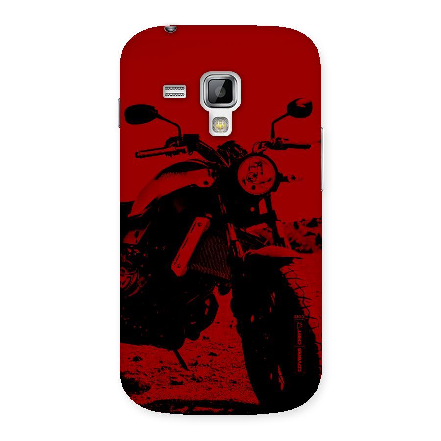 Stylish Ride Red Back Case for Galaxy S Duos