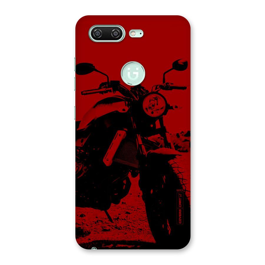 Stylish Ride Red Back Case for Gionee S10