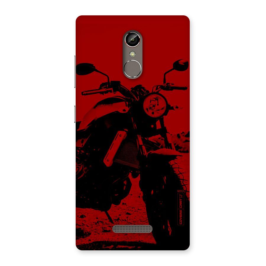 Stylish Ride Red Back Case for Gionee S6s