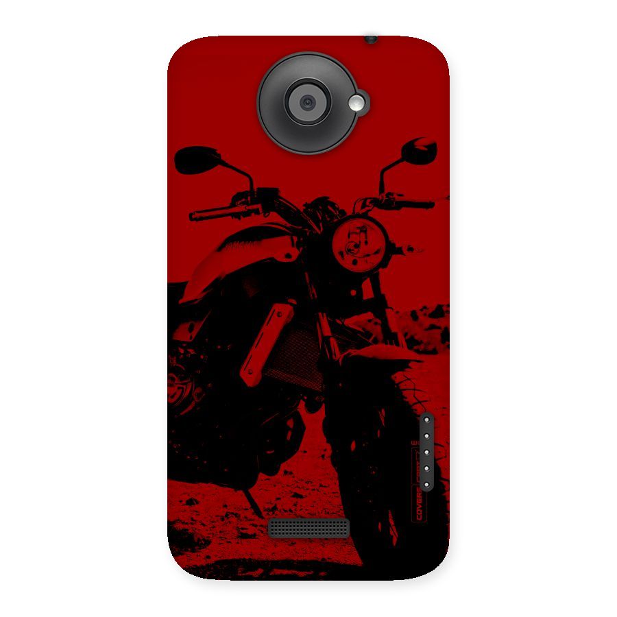 Stylish Ride Red Back Case for HTC One X