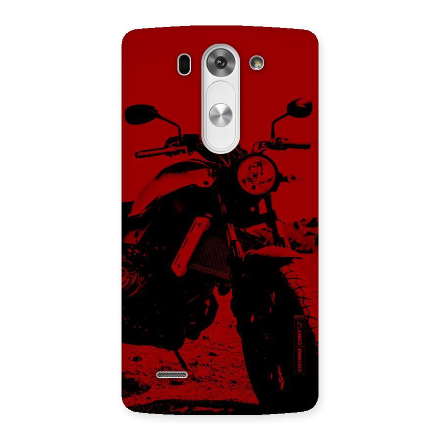 Stylish Ride Red Back Case for LG G3 Beat